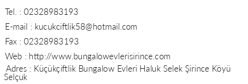 Kk iftlik Bungalow Evleri telefon numaralar, faks, e-mail, posta adresi ve iletiim bilgileri